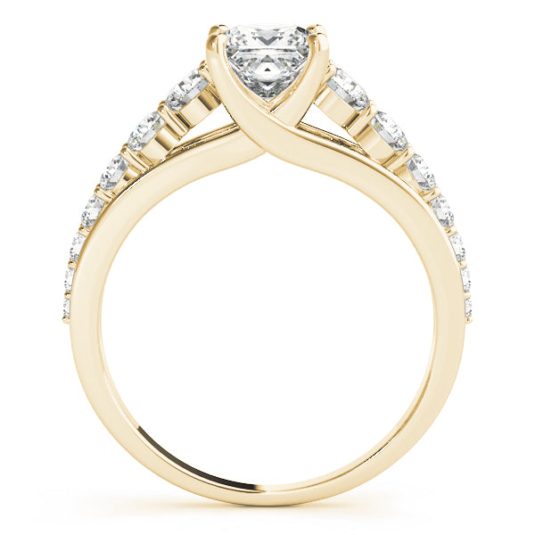 Square Trellis Diamond Engagement Ring · 1.33 ct tw