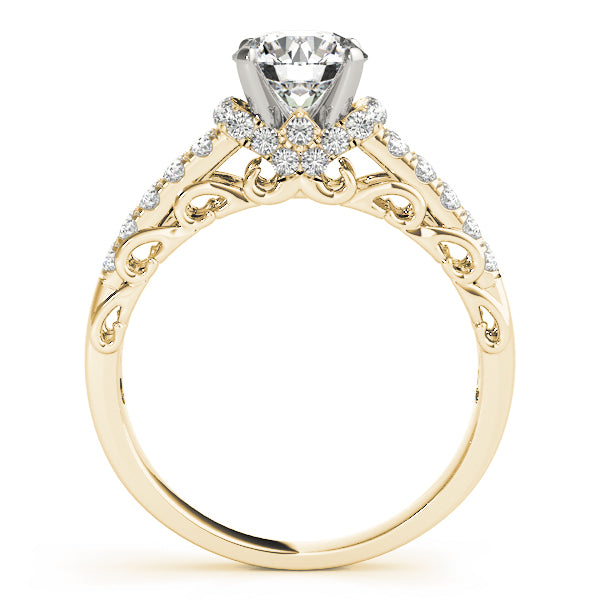 Multi-Row Diamond Engagement Ring · 0.35 ct tw