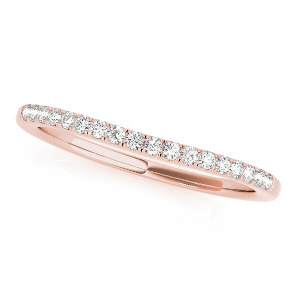 Single Row Prong Set Diamond Engagement Ring · 0.08 ct tw