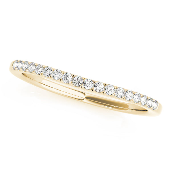 Single Row Prong Set Diamond Engagement Ring · 0.08 ct tw