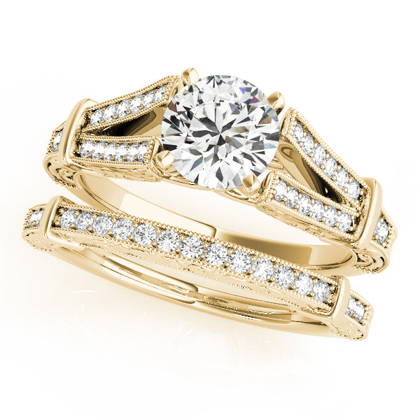 Multi-Row Diamond Engagement Ring · 0.21 ct tw