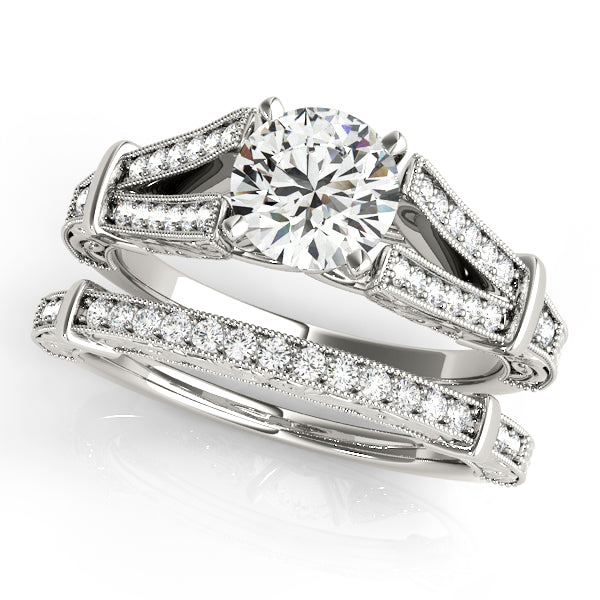 Multi-Row Diamond Engagement Ring · 0.21 ct tw