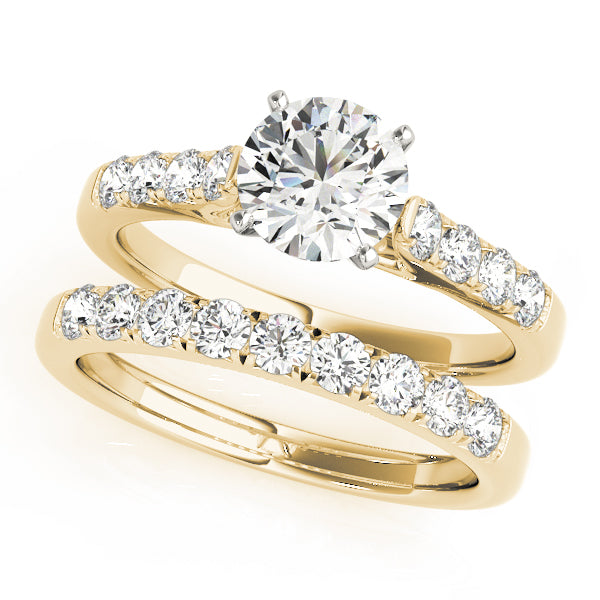 Single Row Prong Set Diamond Engagement Ring · 0.36 ct tw