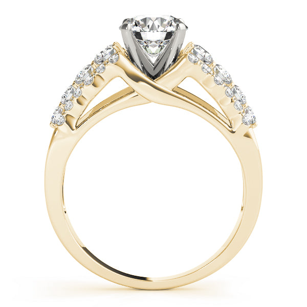 Multi-Row Diamond Engagement Ring · 0.64 ct tw