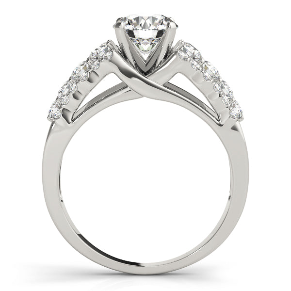 Multi-Row Diamond Engagement Ring · 0.64 ct tw