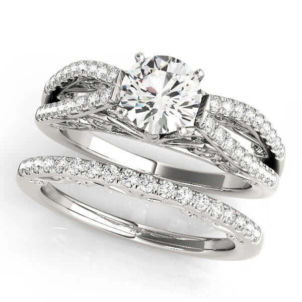 Multi-Row Diamond Engagement Ring · 0.27 ct tw