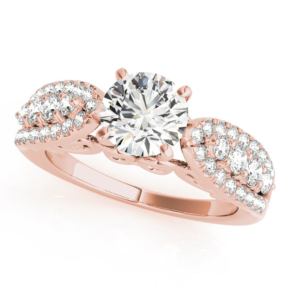 Multi-Row Diamond Engagement Ring · 0.55 ct tw