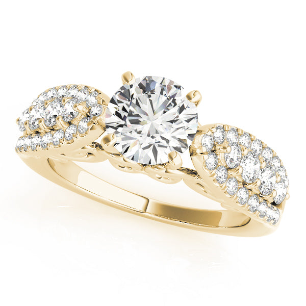 Multi-Row Diamond Engagement Ring · 0.55 ct tw