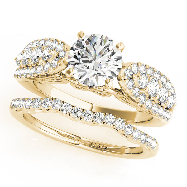 Multi-Row Diamond Engagement Ring · 0.55 ct tw