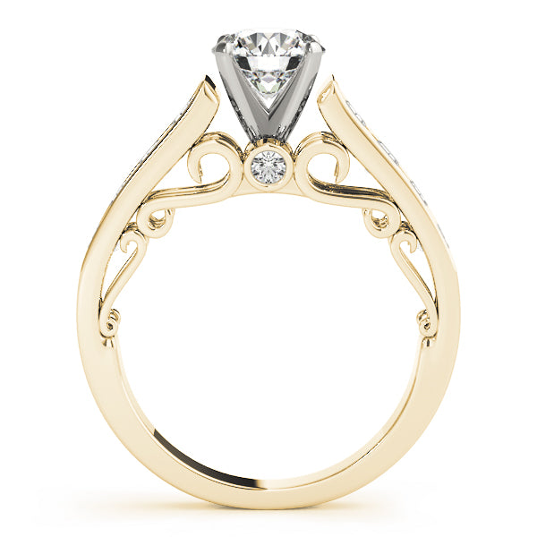 Single Row Prong Set Diamond Engagement Ring · 0.75 ct tw