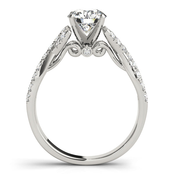 Multi-Row Diamond Engagement Ring · 0.46 ct tw