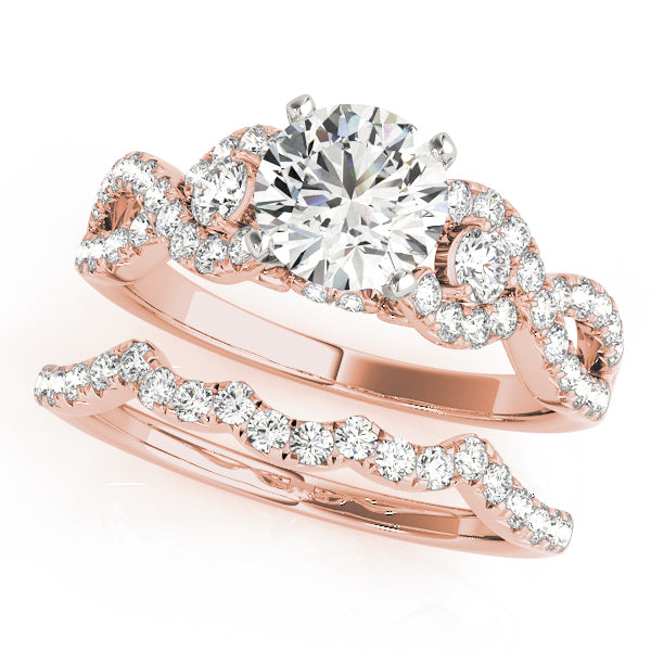 Multi-Row Diamond Engagement Ring · 0.41 ct tw
