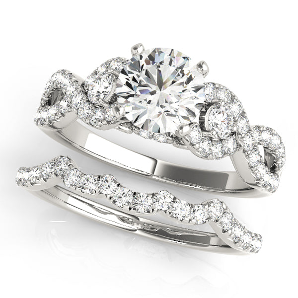 Multi-Row Diamond Engagement Ring · 0.41 ct tw