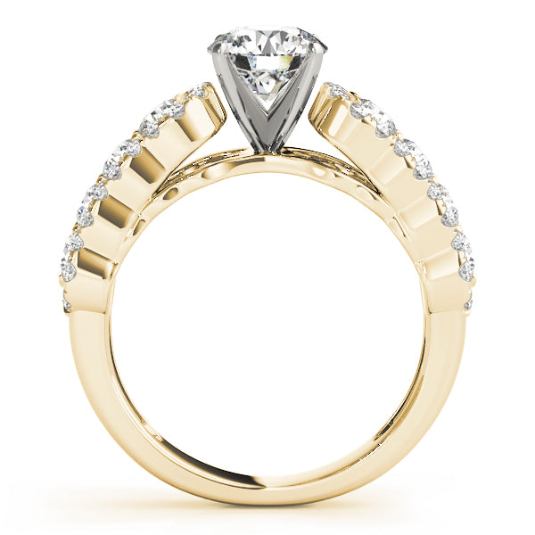 Multi-Row Diamond Engagement Ring · 1.04 ct tw