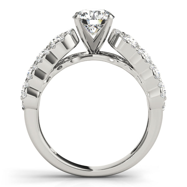 Multi-Row Diamond Engagement Ring · 1.04 ct tw