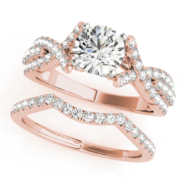 Multi-Row Diamond Engagement Ring · 0.56 ct tw