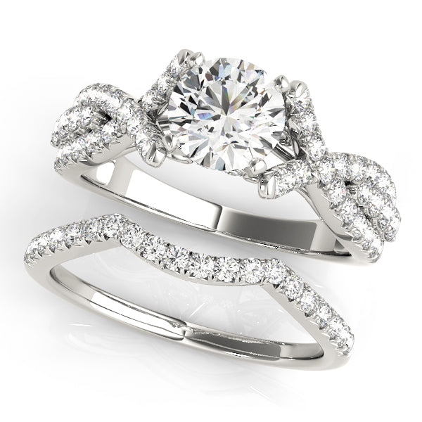 Multi-Row Diamond Engagement Ring · 0.56 ct tw