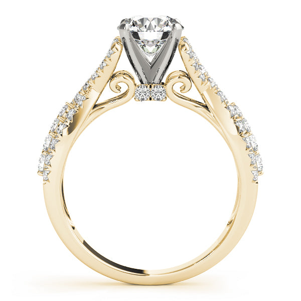 Multi-Row Diamond Engagement Ring · 0.56 ct tw