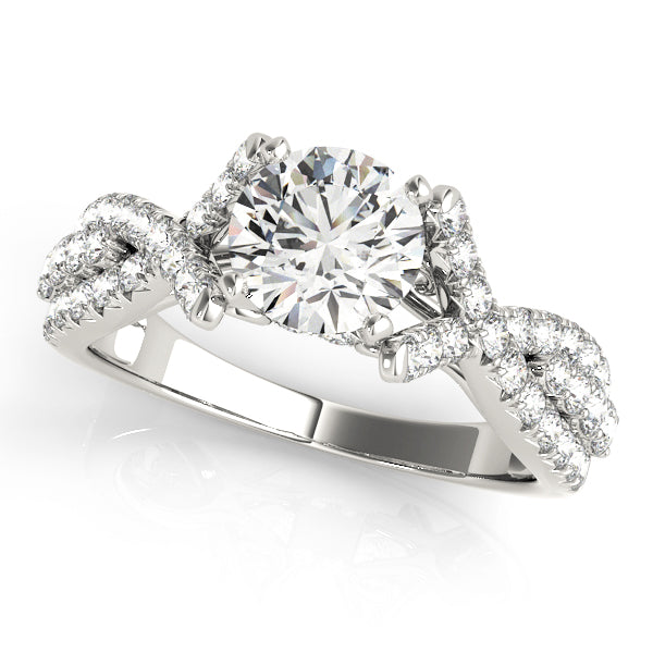 Multi-Row Diamond Engagement Ring · 0.56 ct tw