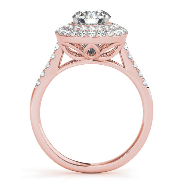 For .50-.75 CT Heads Diamond Engagement Ring · 0.58 ct tw