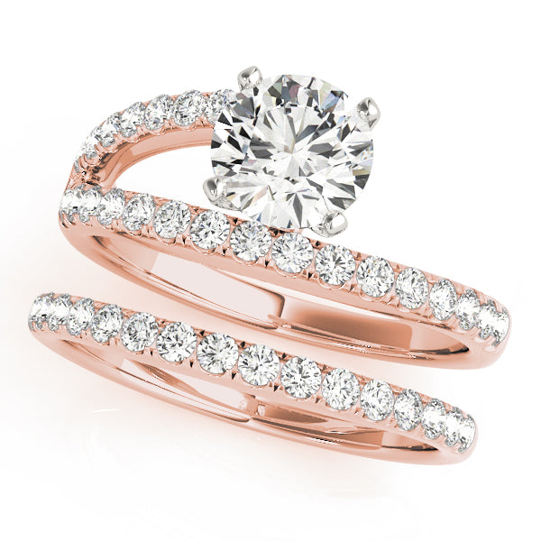 Multi-Row Diamond Engagement Ring · 0.36 ct tw