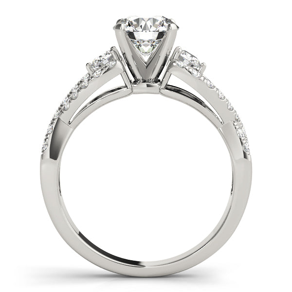 Multi-Row Diamond Engagement Ring · 0.42 ct tw