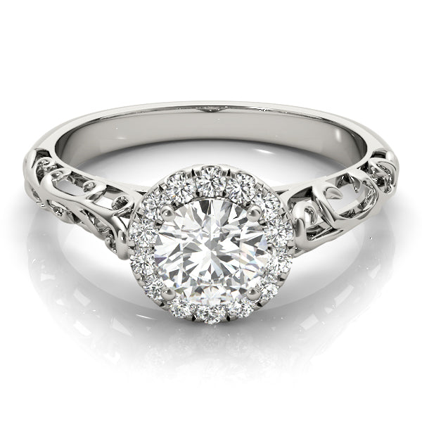 Round Diamond Engagement Ring · 0.72 ct tw