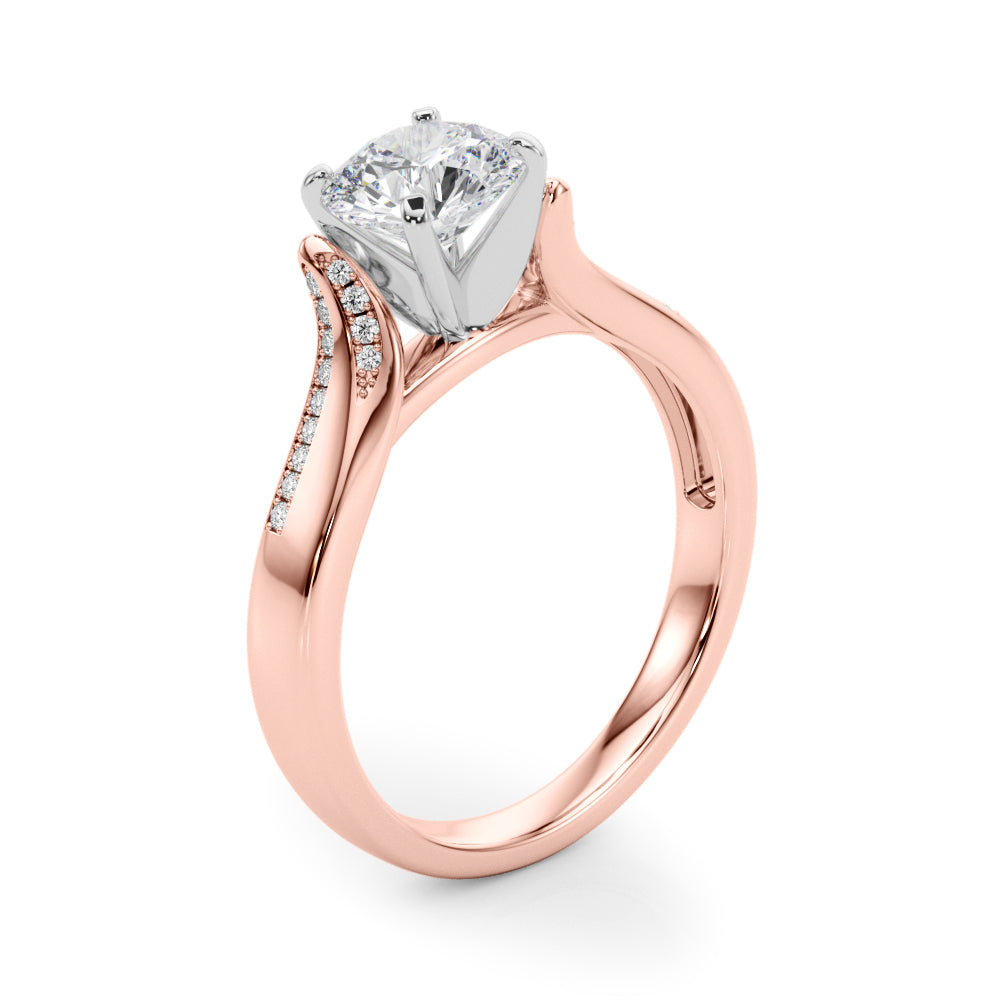 Multi-Row Diamond Engagement Ring · 0.13 ct tw