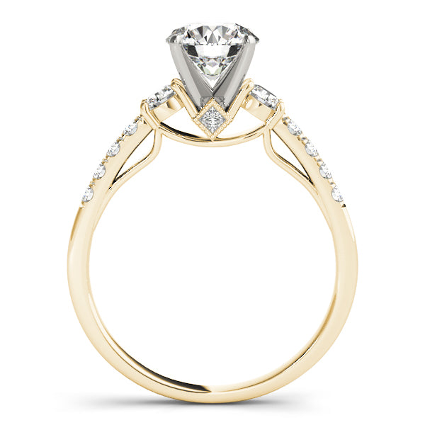 Single Row Prong Set Diamond Engagement Ring · 0.43 ct tw
