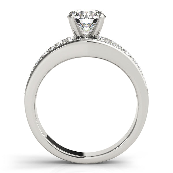 Multi-Row Diamond Engagement Ring · 0.41 ct tw