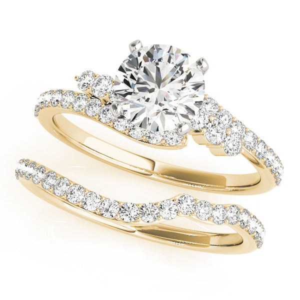 Bypass Diamond Engagement Ring · 0.45 ct tw