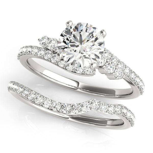 Bypass Diamond Engagement Ring · 0.45 ct tw