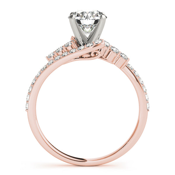 Bypass Diamond Engagement Ring · 0.45 ct tw