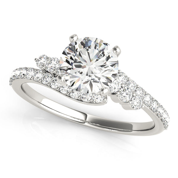 Bypass Diamond Engagement Ring · 0.45 ct tw