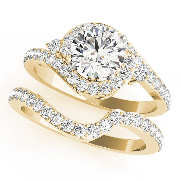 Bypass Diamond Engagement Ring · 0.39 ct tw