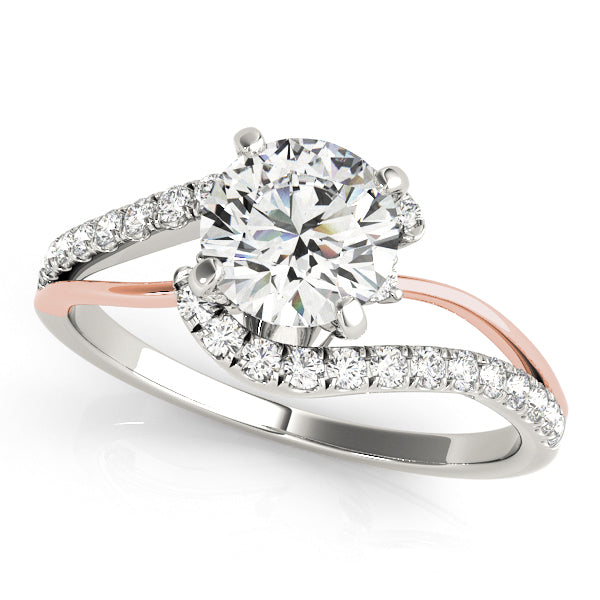 Bypass Diamond Engagement Ring · 0.29 ct tw
