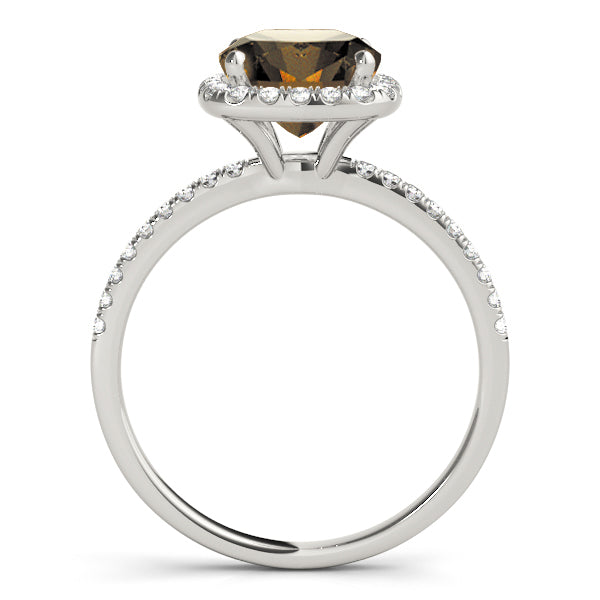Cushion Halo Square Diamond Engagement Ring · 2.29 ct tw
