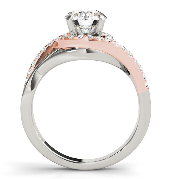 Bypass Diamond Engagement Ring · 0.24 ct tw