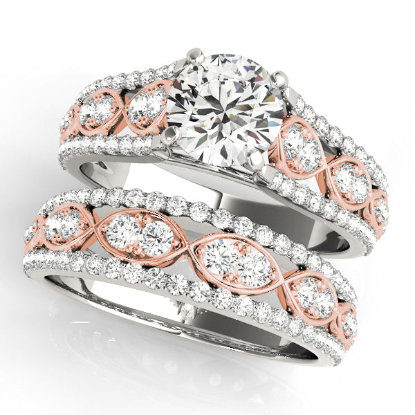 Multi-Row Diamond Engagement Ring · 0.40 ct tw