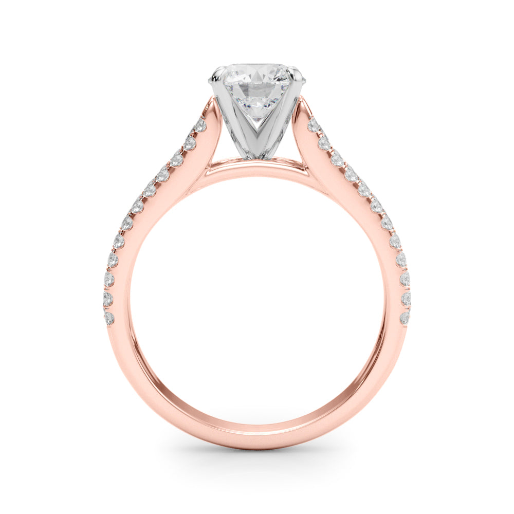Multi-Row Diamond Engagement Ring · 0.35 ct tw