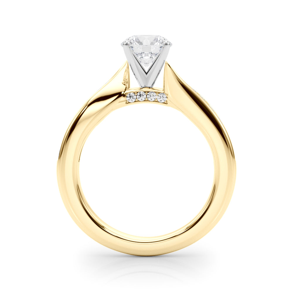 Single Row Prong Set Diamond Engagement Ring · 0.28 ct tw