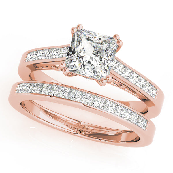Square Diamond Engagement Ring · 1.57 ct tw
