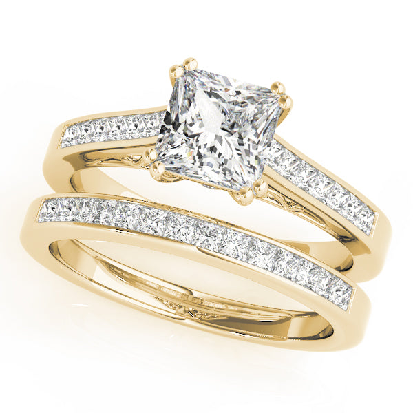Square Diamond Engagement Ring · 1.57 ct tw