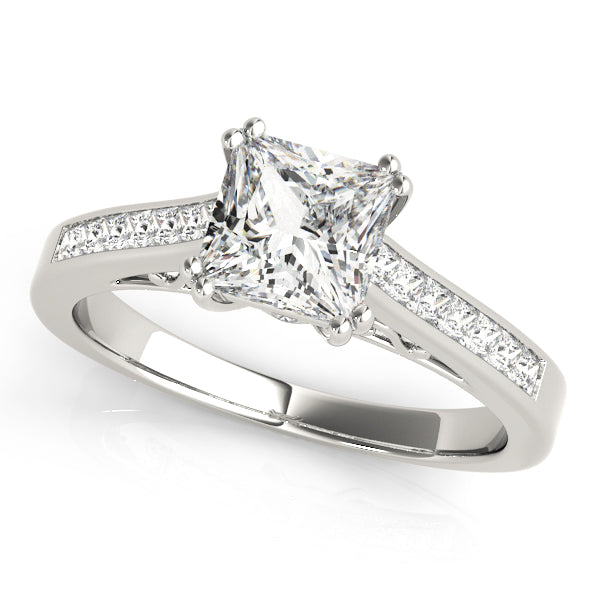 Square Diamond Engagement Ring · 1.57 ct tw