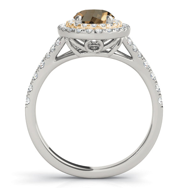Oval Halo Diamond Engagement Ring · 2.48 ct tw