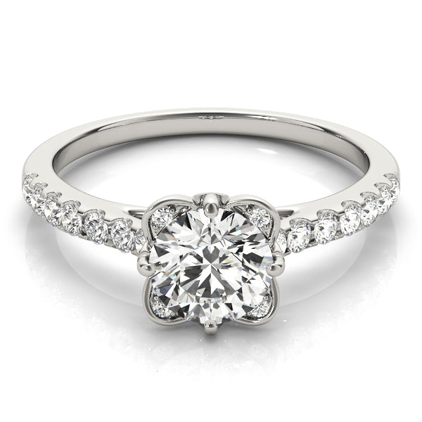 Round Diamond Engagement Ring · 0.98 ct tw