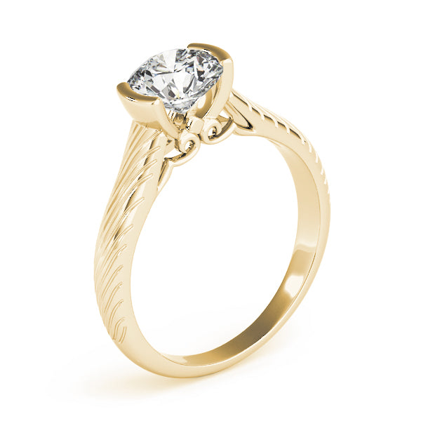 Round Diamond Engagement Ring · 1.00 ct tw