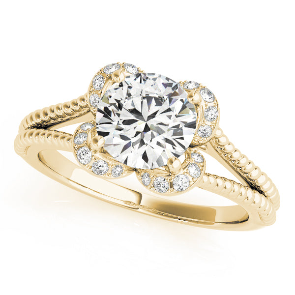 Round Diamond Engagement Ring · 1.10 ct tw