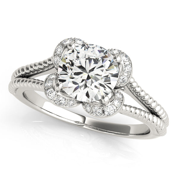 Round Diamond Engagement Ring · 1.10 ct tw
