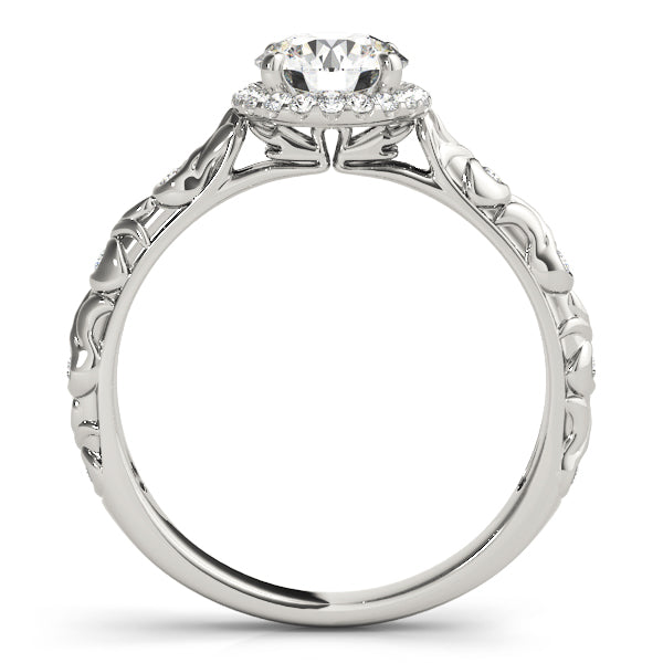 Round Diamond Engagement Ring · 0.91 ct tw